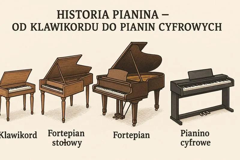 Historia fortepianu i pianina