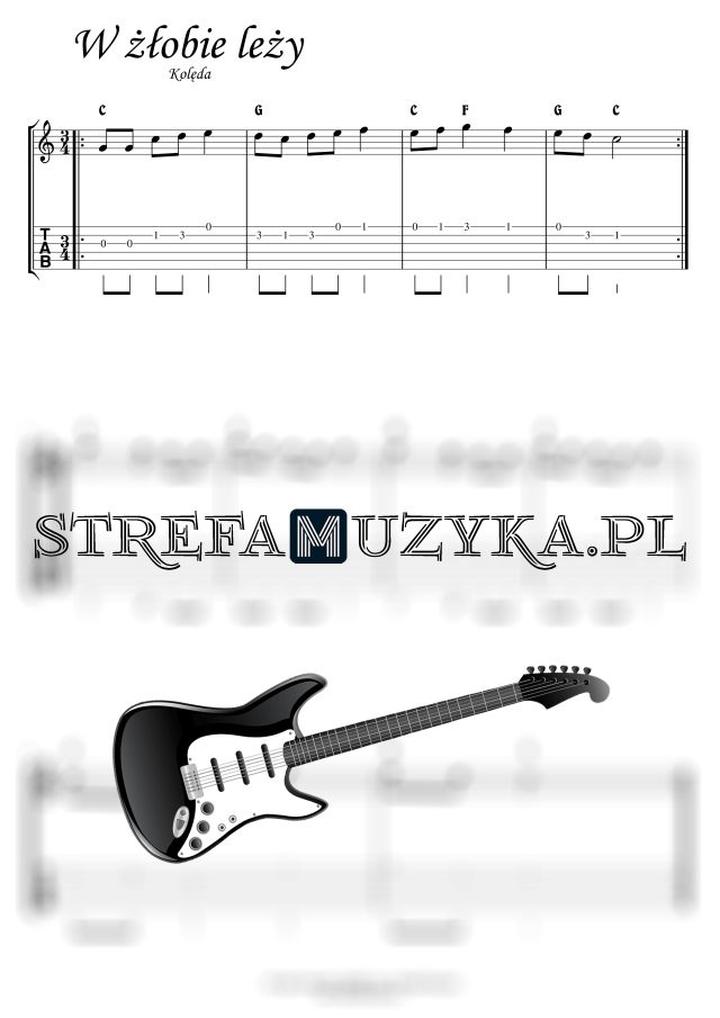 Akordy do W żłobie leży