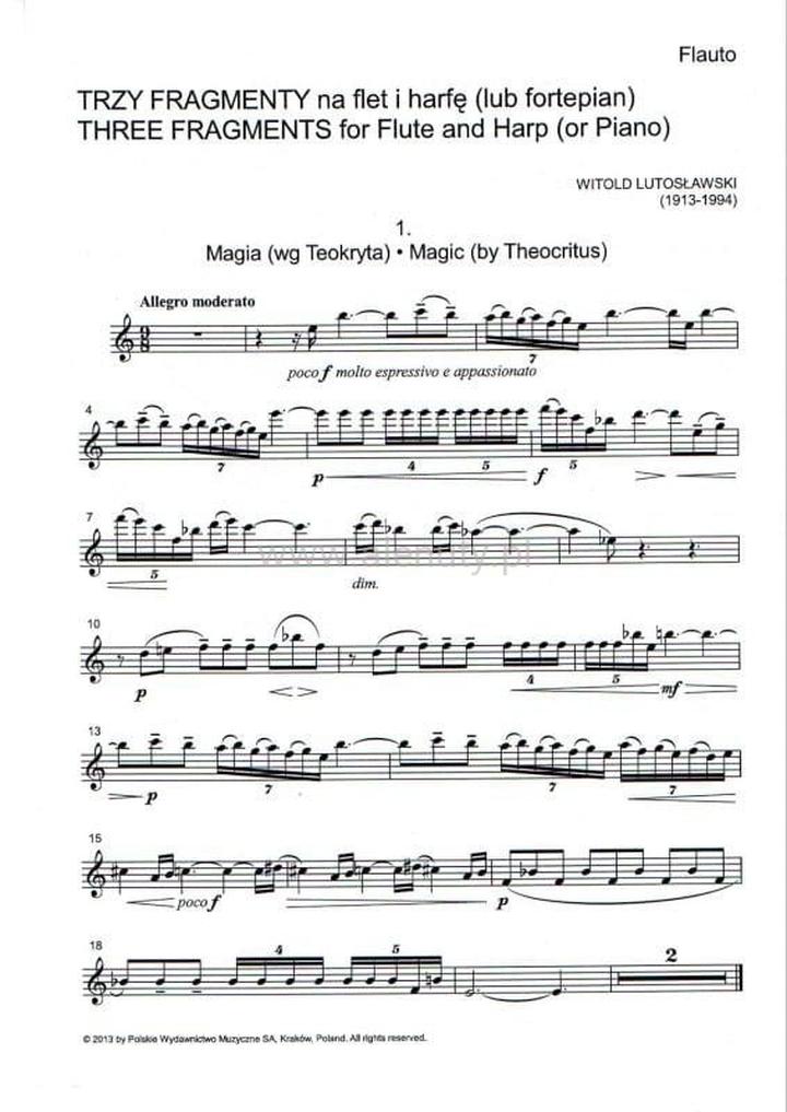 Fragmenty utworów muzycznych w krzyżówkach