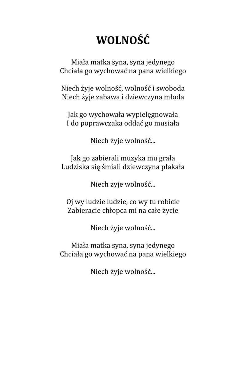 Pisanie tekstów piosenek