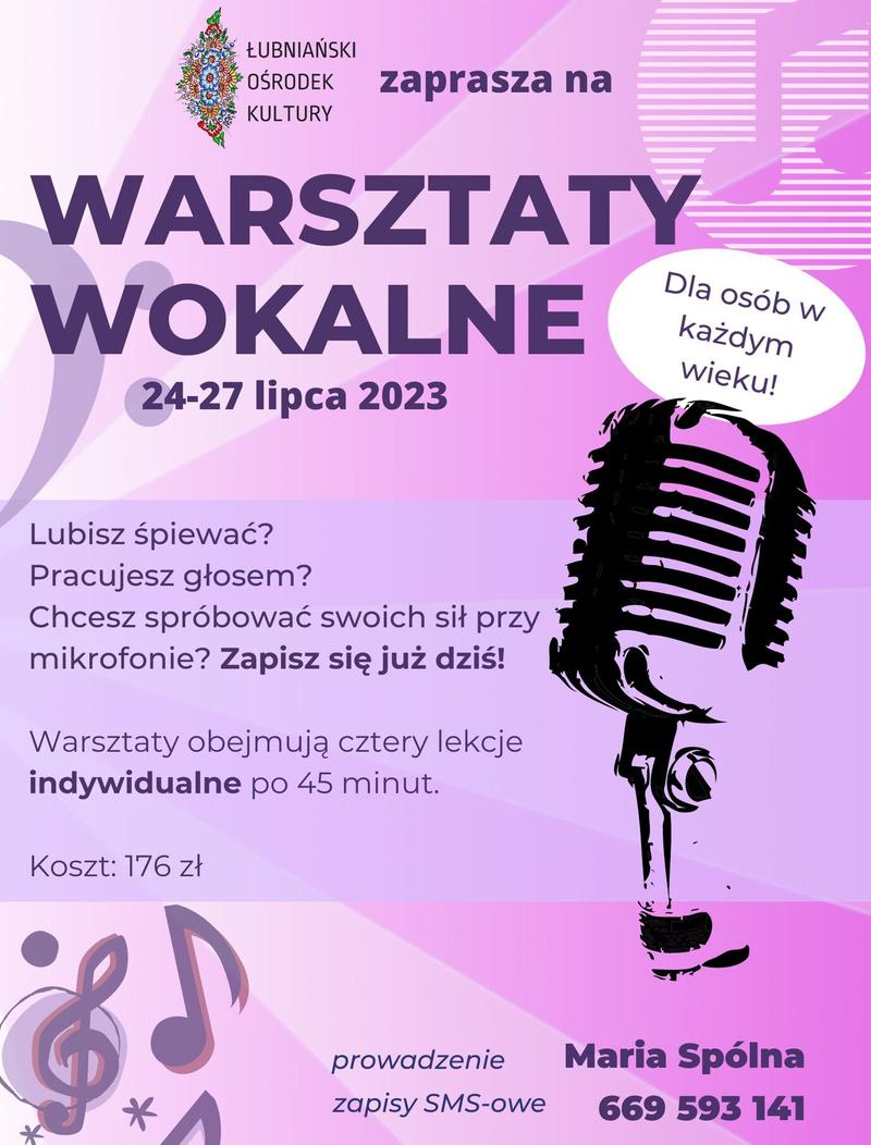 Warsztaty wokalne Warszawa
