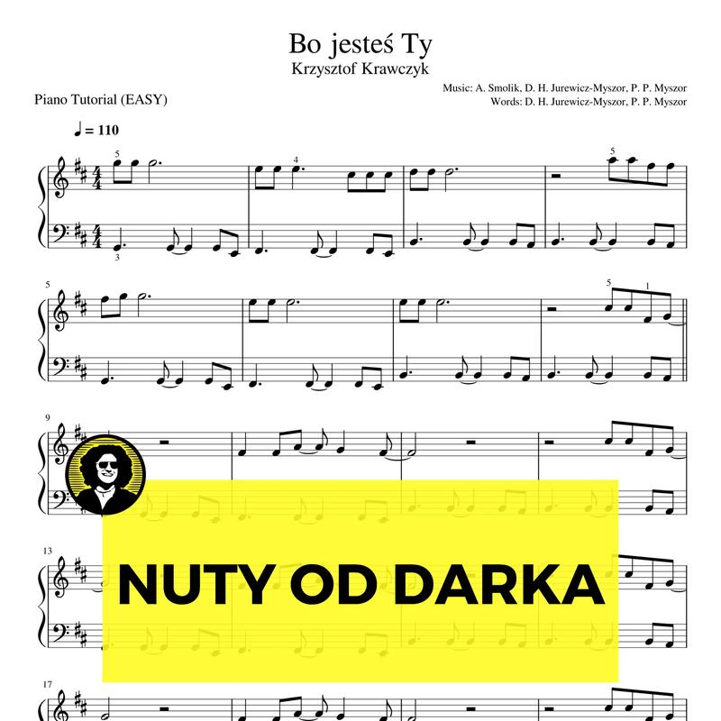 Jak w 15 minut grać wszystkie akordy do „Bo jesteś ty” na gitarze?