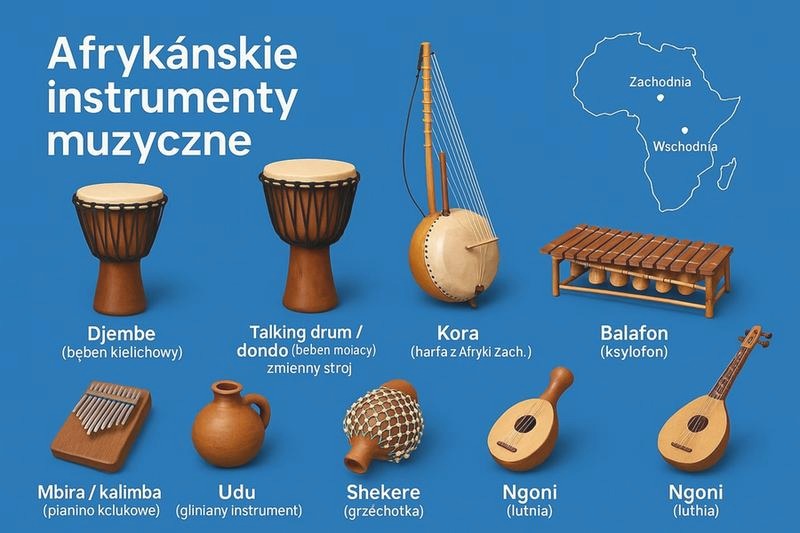 Odkryj różnorodność instrumentów melodycznych i niemelodycznych: Perkusyjne i nastrojowe w jednym przewodniku