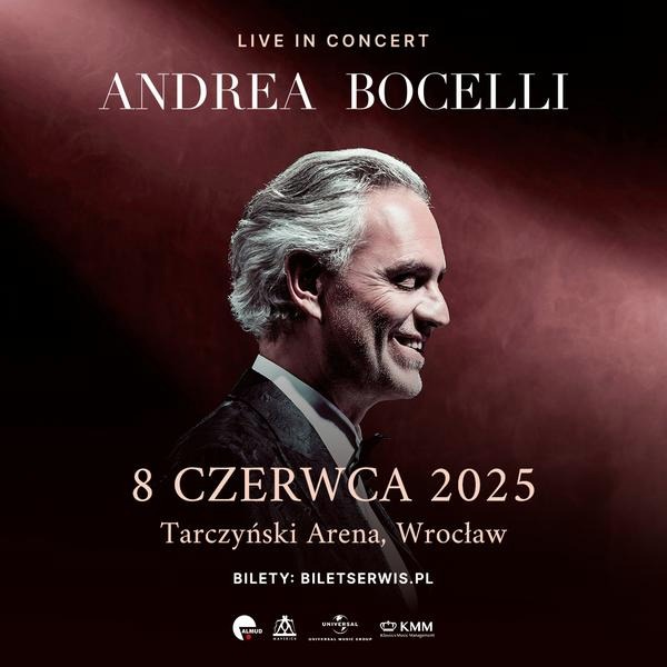 Gdzie i kiedy wystąpi Andrea Bocelli w Polsce — informacje i bilety