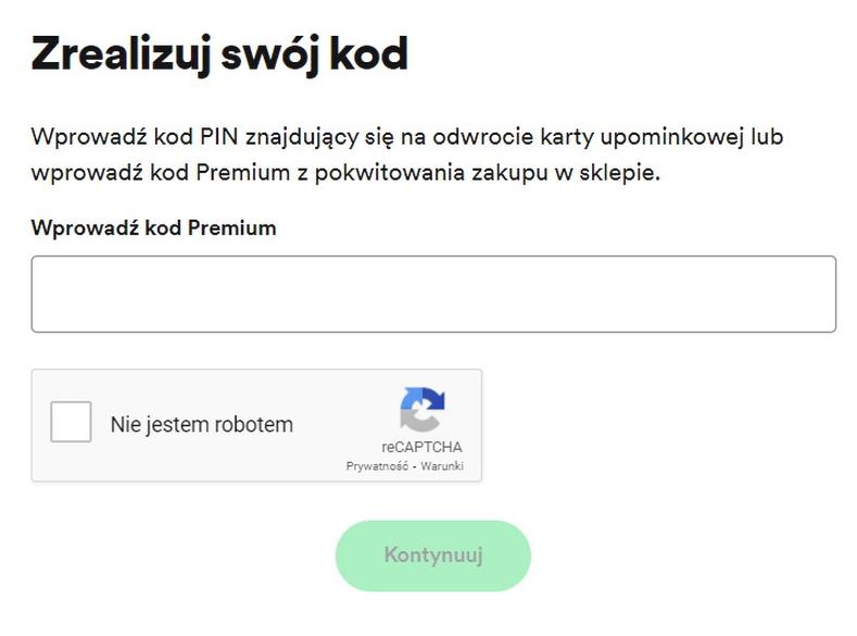 Darmowe Spotify Premium
