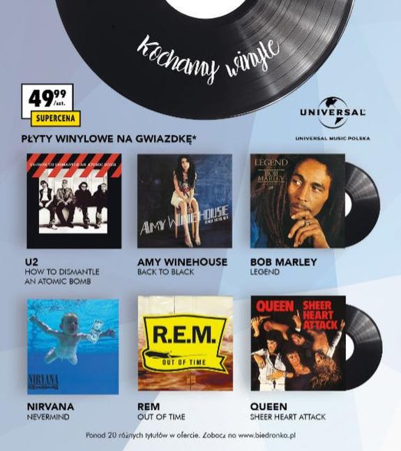 Płyty CD w Biedronce